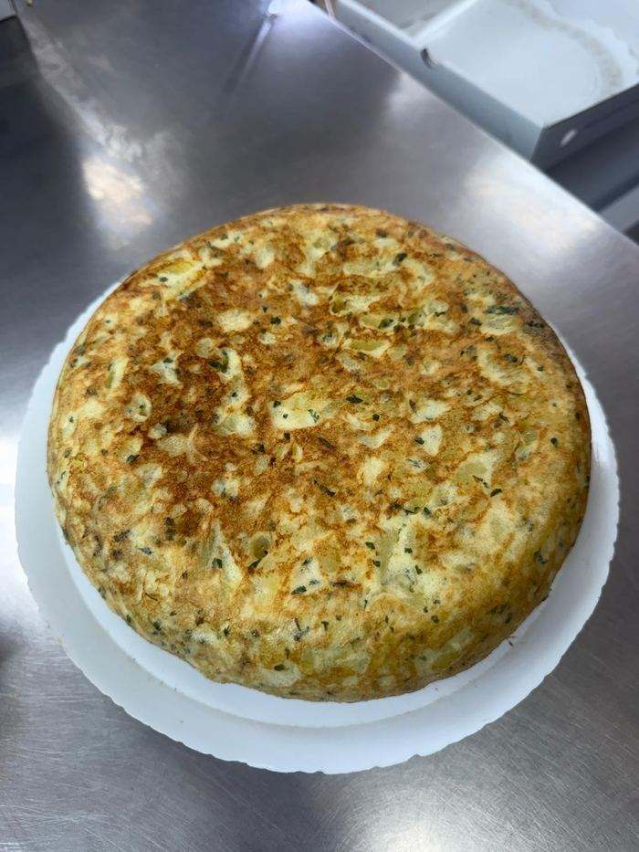 Plato casero elaborado en La Esperanza