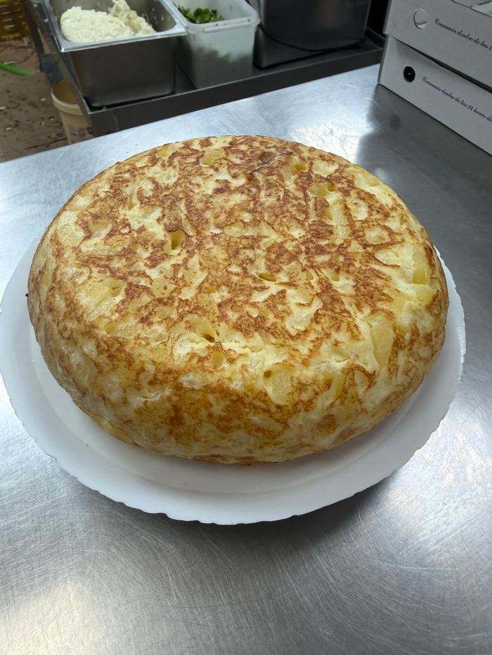 Plato casero elaborado en La Esperanza