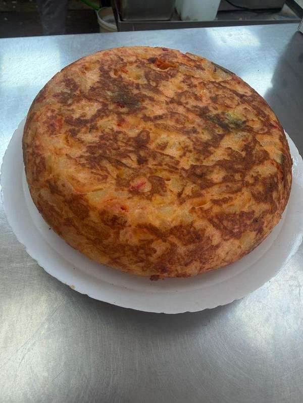 Plato casero elaborado en La Esperanza
